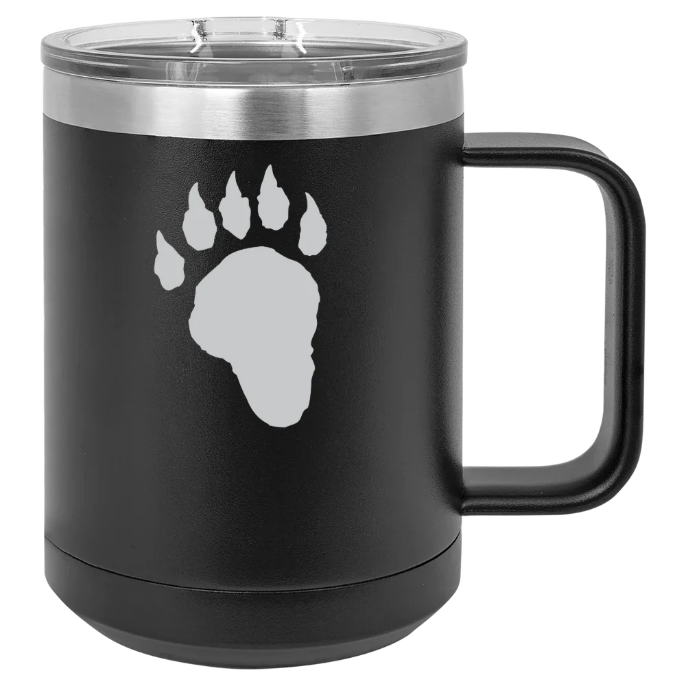 Lake Forest College Polar Camel 15 oz. Mug with Slider Lid