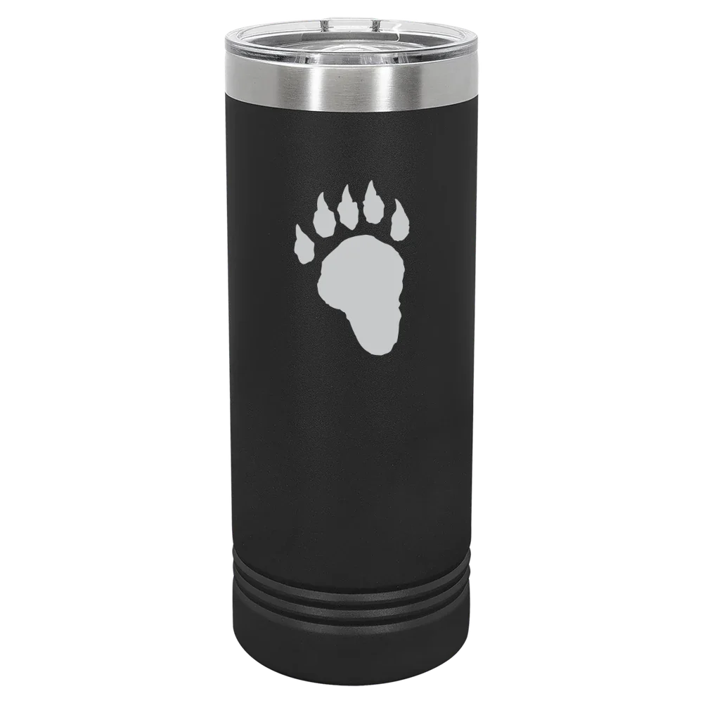 Lake Forest College Polar Camel 22 oz. Skinny Tumbler with Slider Lid