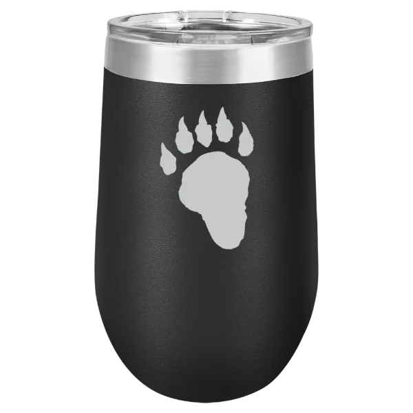 Lake Forest College Polar Camel 16 oz. Stemless Wine Tumbler