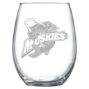 Lakeland University Polar Camel 15 oz. Stemless Wine Glass