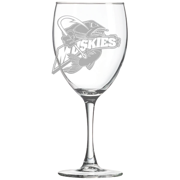Lakeland University Polar Camel 10 1/2 oz. Wine Glass