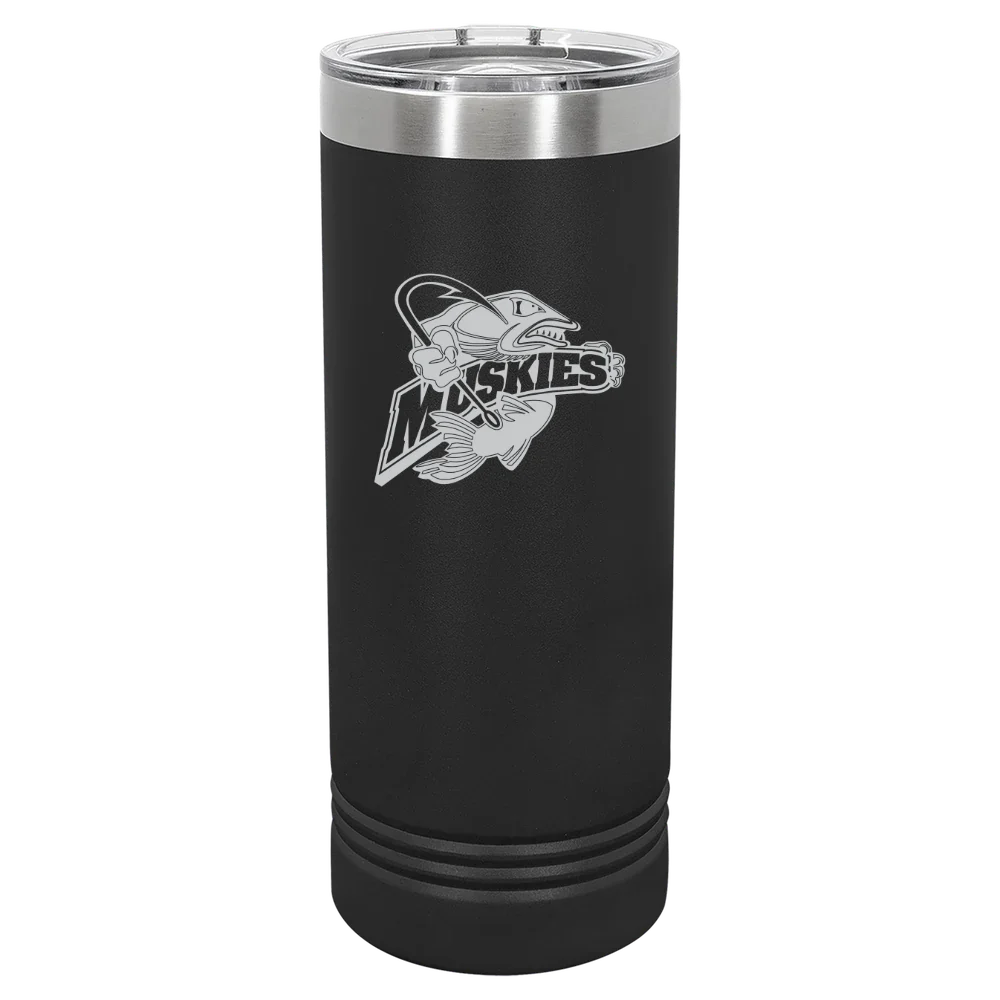 Lakeland University Polar Camel 22 oz. Skinny Tumbler with Slider Lid