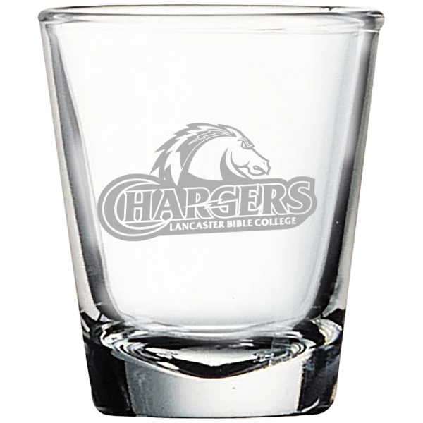 Lancaster Bible College Polar Camel 1.7 oz. Shot Glass