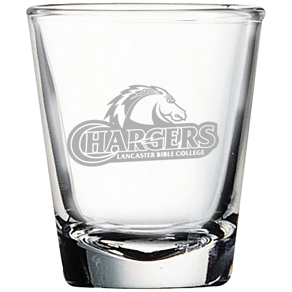 Lancaster Bible College Polar Camel 1.7 oz. Shot Glass