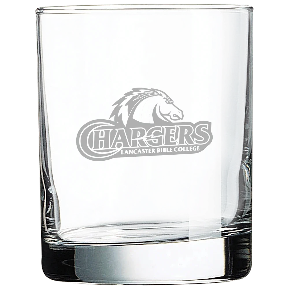Lancaster Bible College Polar Camel 10 1/2 oz. On The Rocks Glass