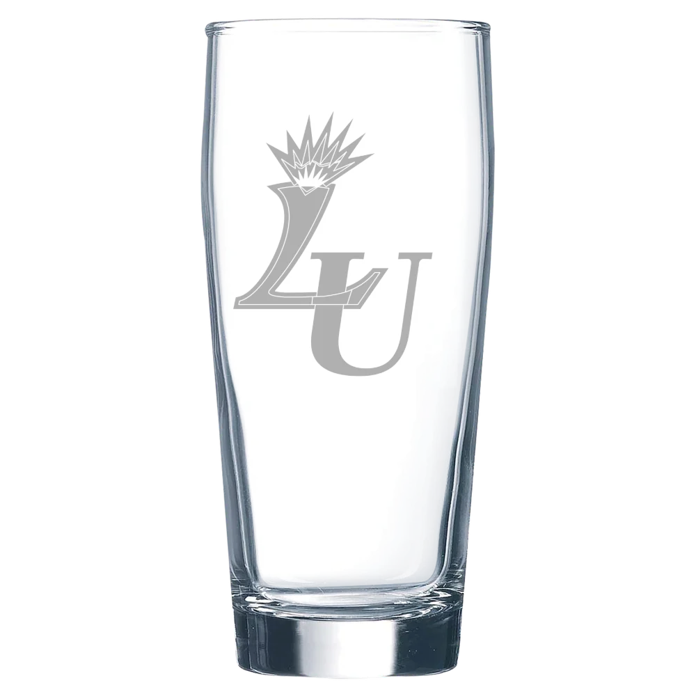 Lasell University Polar Camel 16 oz. Willi Becher Beer Glass