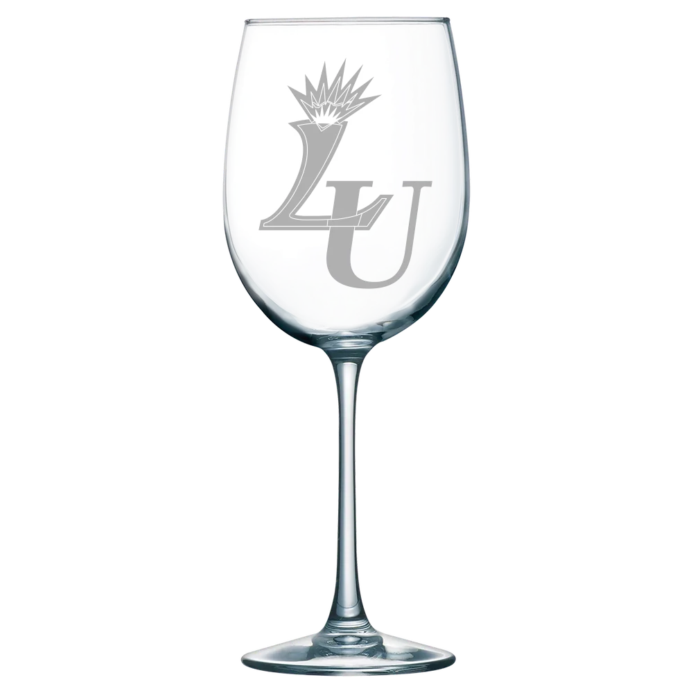 Lasell University Polar Camel 19 oz. Wine Glass