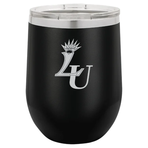 Lasell University Polar Camel 12 oz. Stemless Wine Tumbler