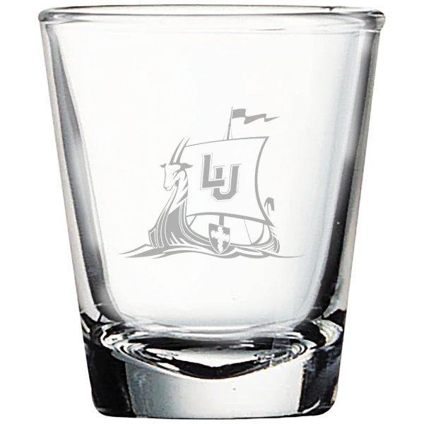 Lawrence University Polar Camel 1.7 oz. Shot Glass
