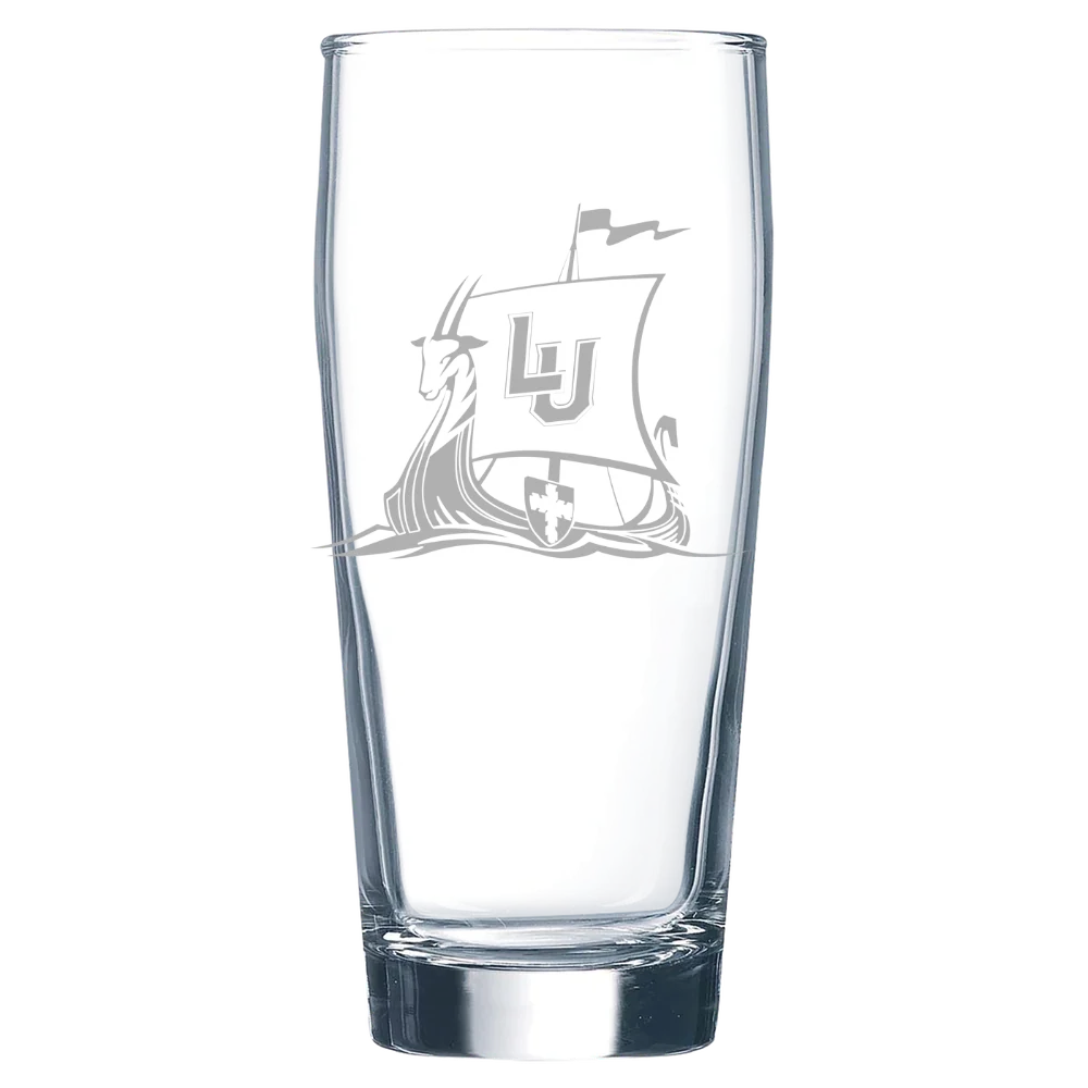 Lawrence University Polar Camel 16 oz. Willi Becher Beer Glass