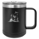 Lawrence University Polar Camel 15 oz. Mug with Slider Lid