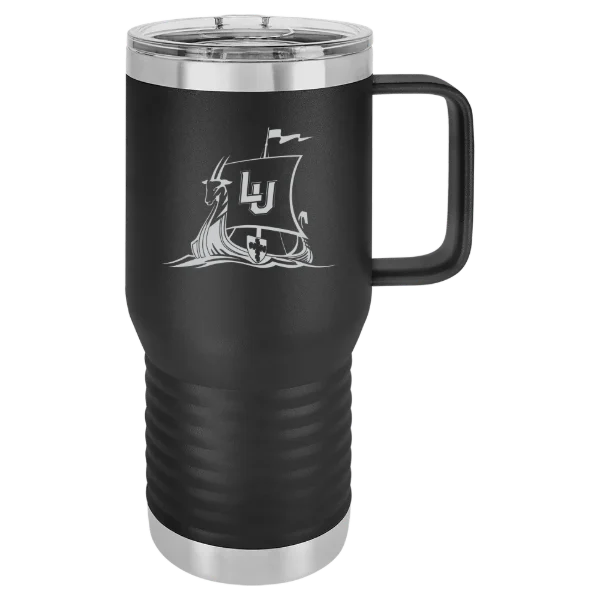 Lawrence University Polar Camel 20 oz. Travel Mug with Slider Lid