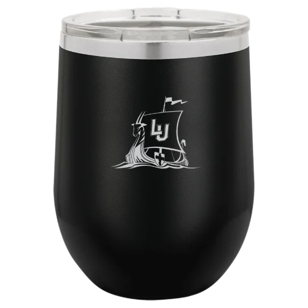 Lawrence University Polar Camel 12 oz. Stemless Wine Tumbler