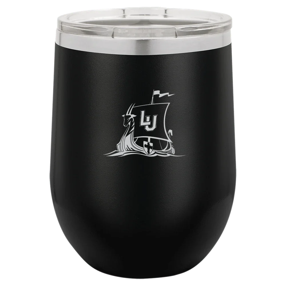 Lawrence University Polar Camel 12 oz. Stemless Wine Tumbler