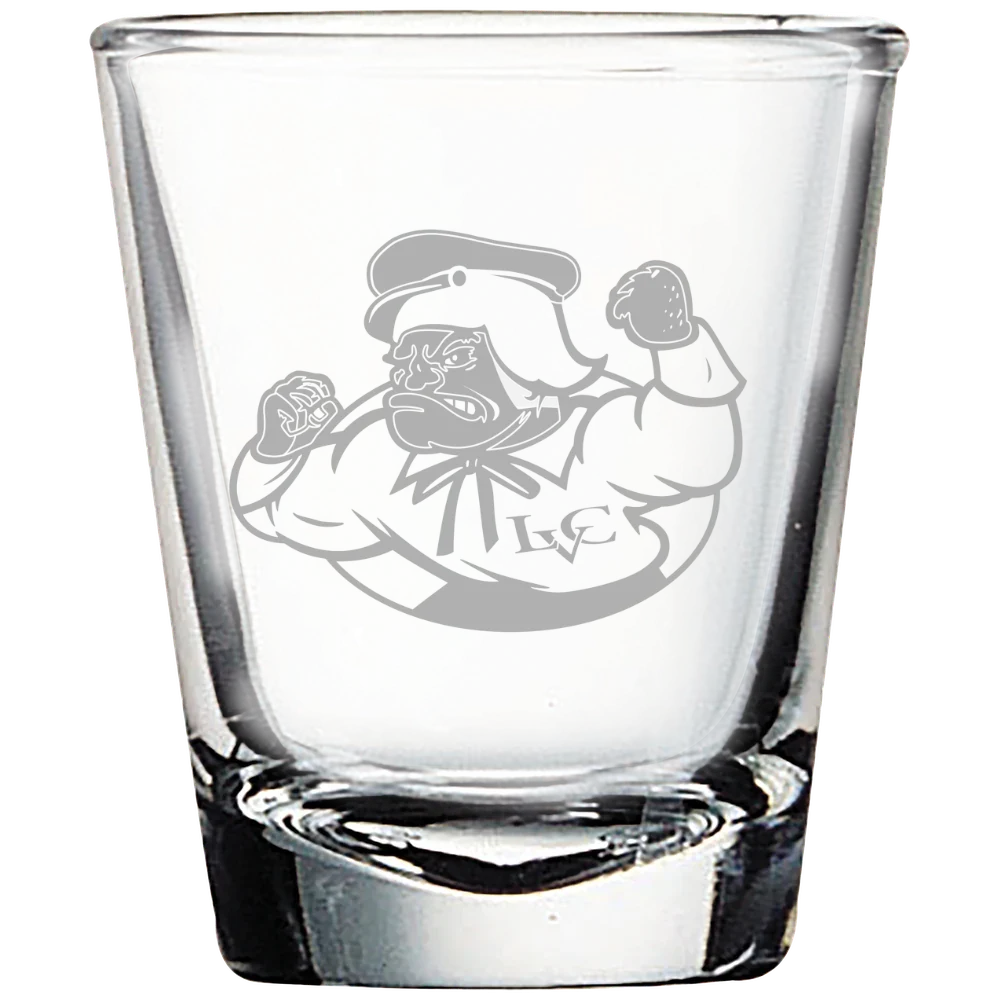 Lebanon Valley College Polar Camel 1.7 oz. Shot Glass