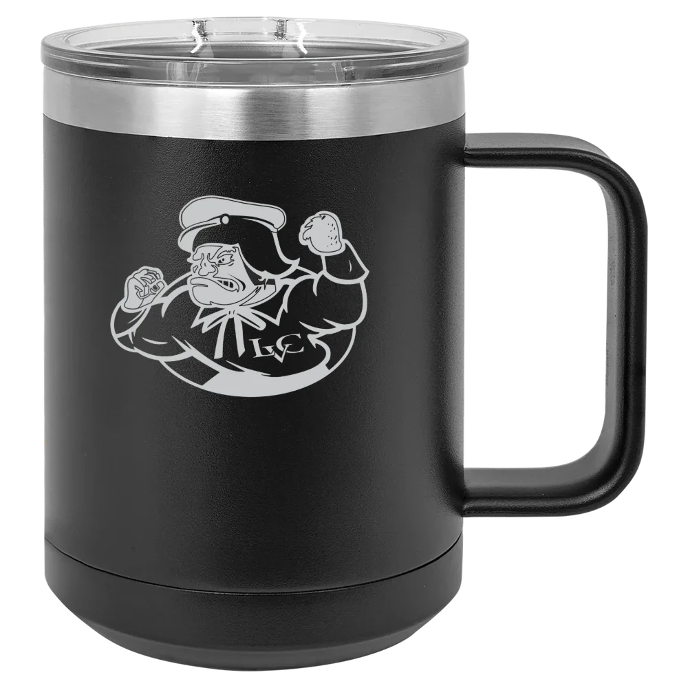 Lebanon Valley College Polar Camel 15 oz. Mug with Slider Lid