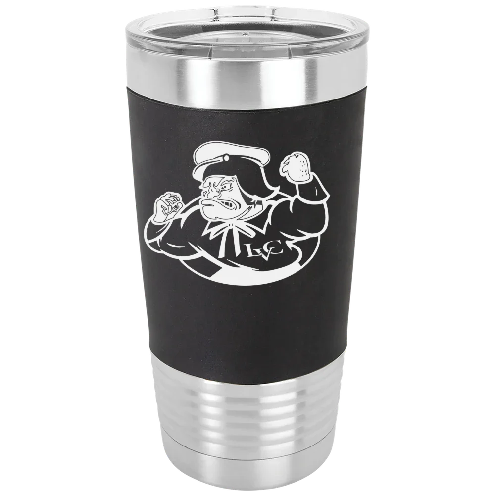Lebanon Valley College Polar Camel 20 oz. Silicone Grip Tumbler with Standard Lid
