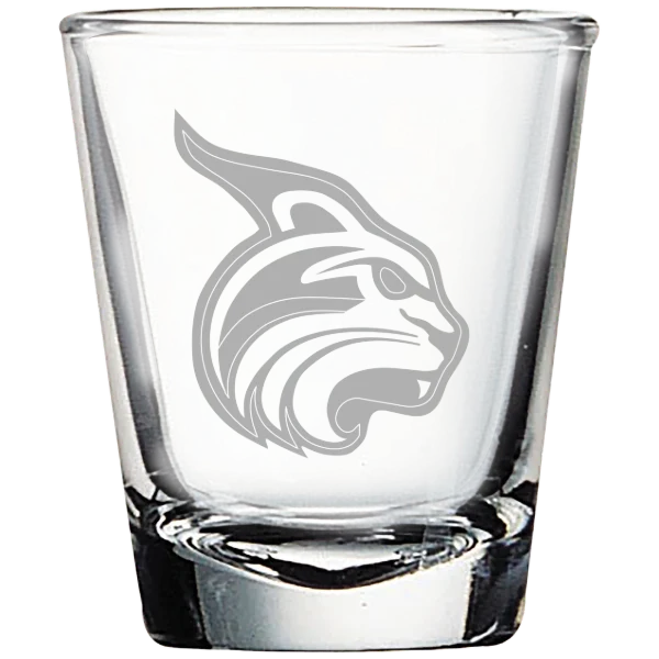 Lesley University Polar Camel 1.7 oz. Shot Glass