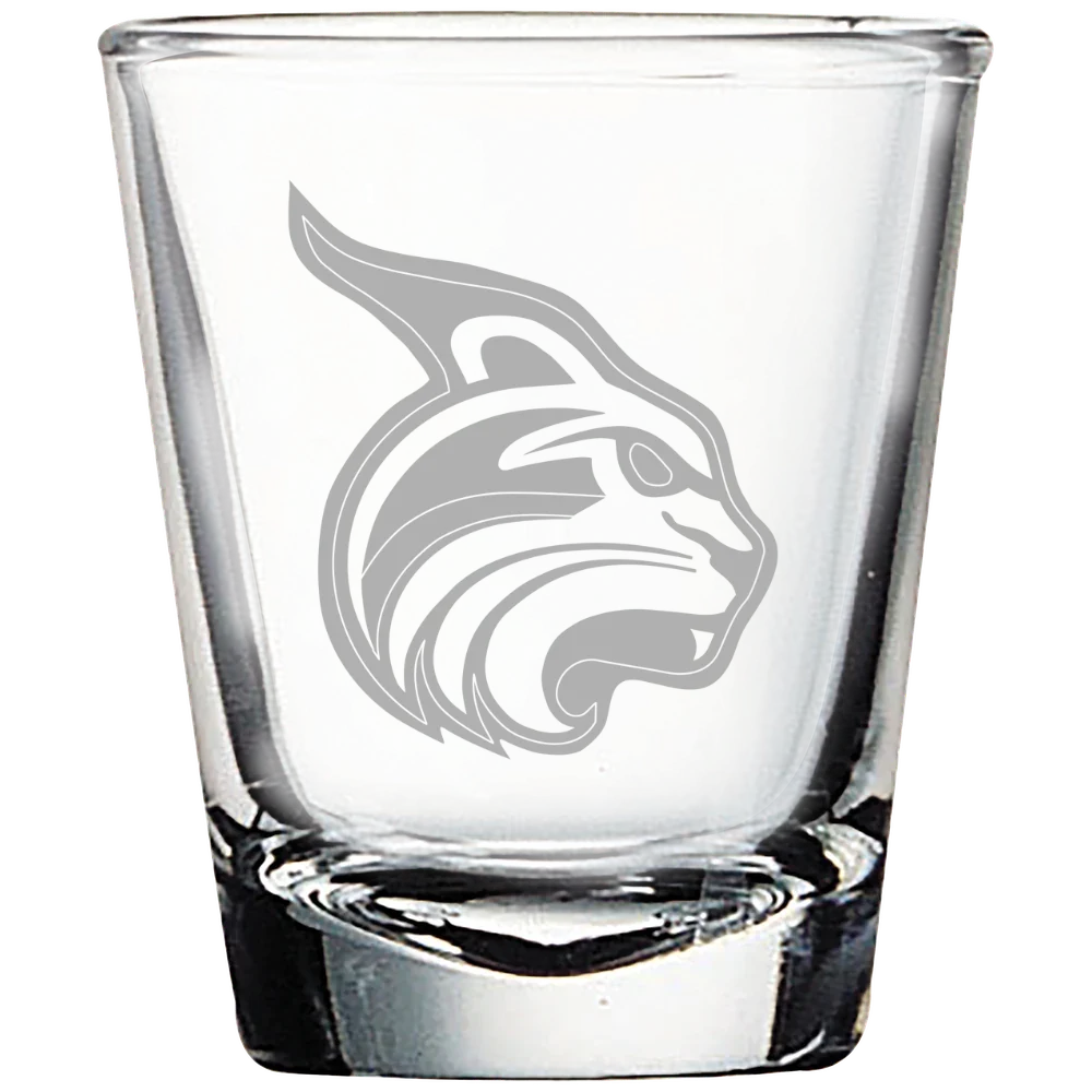 Lesley University Polar Camel 1.7 oz. Shot Glass