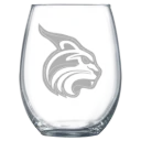 Lesley University Polar Camel 15 oz. Stemless Wine Glass