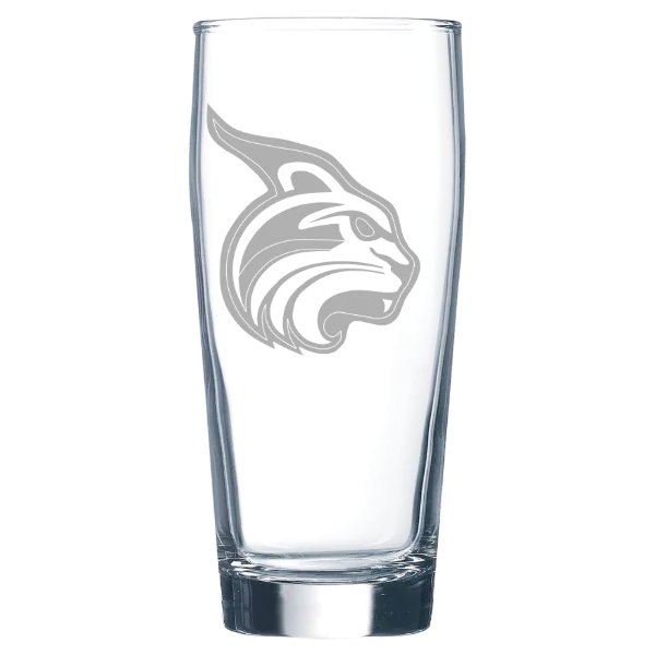 Lesley University Polar Camel 16 oz. Willi Becher Beer Glass
