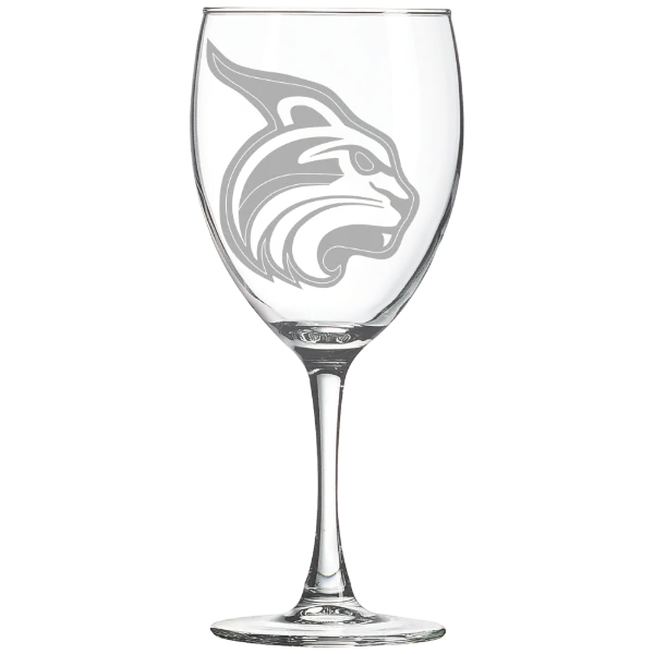 Lesley University Polar Camel 10 1/2 oz. Wine Glass