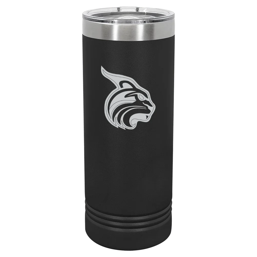 Lesley University Polar Camel 22 oz. Skinny Tumbler with Slider Lid