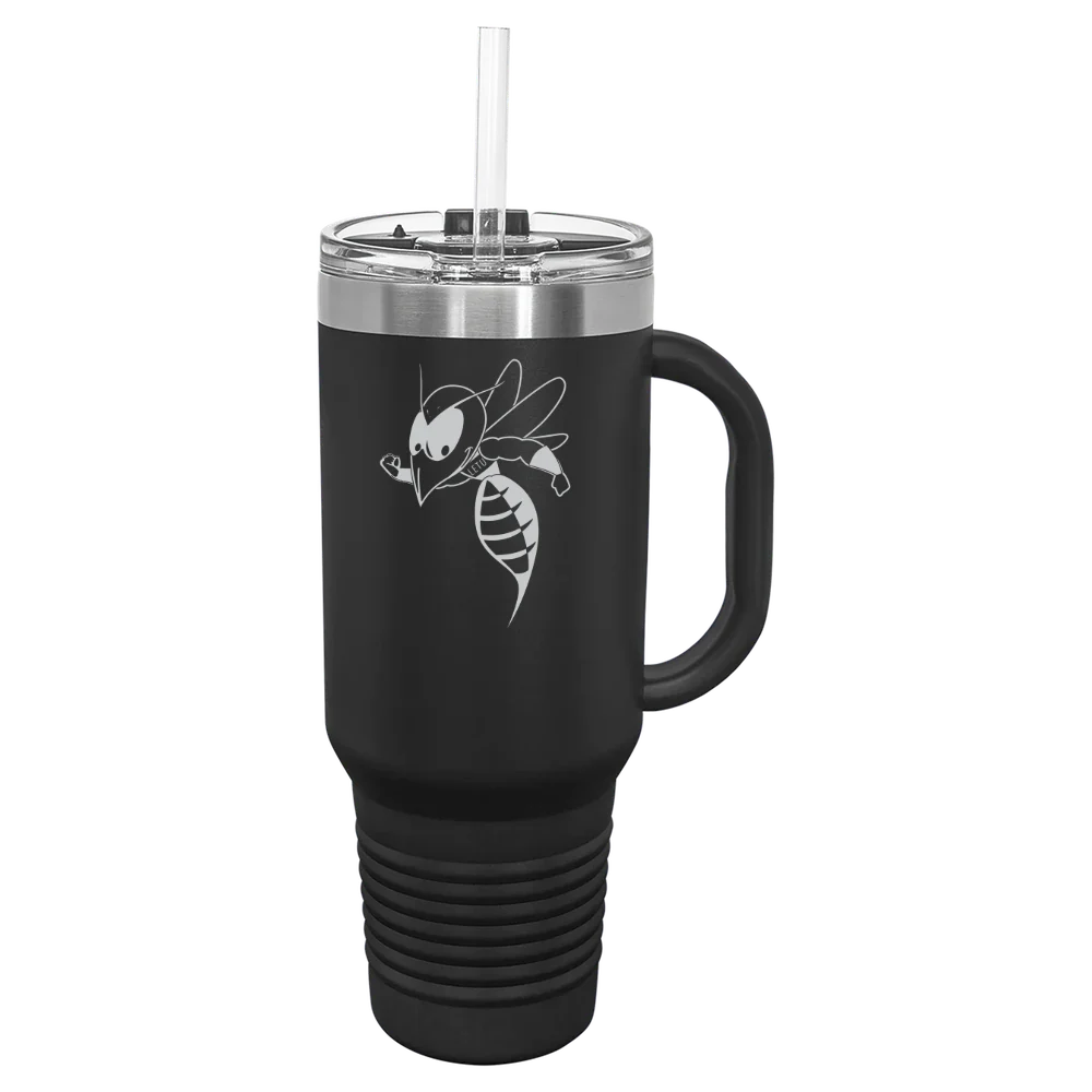 LeTourneau University Polar Camel 40 oz. Travel Mug with Snap Lid & Straw