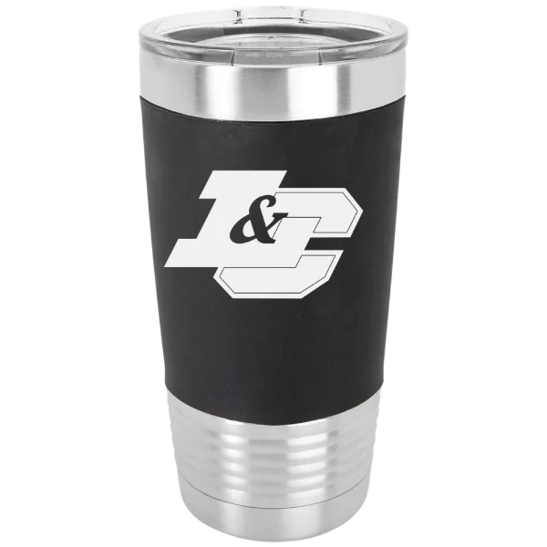 Lewis & Clark College Polar Camel 20 oz. Silicone Grip Tumbler with Standard Lid