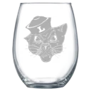 Linfield University Polar Camel 15 oz. Stemless Wine Glass
