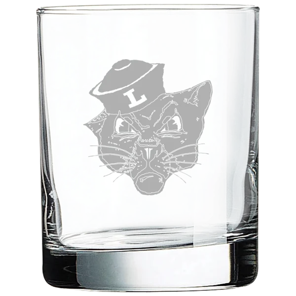 Linfield University Polar Camel 10 1/2 oz. On The Rocks Glass