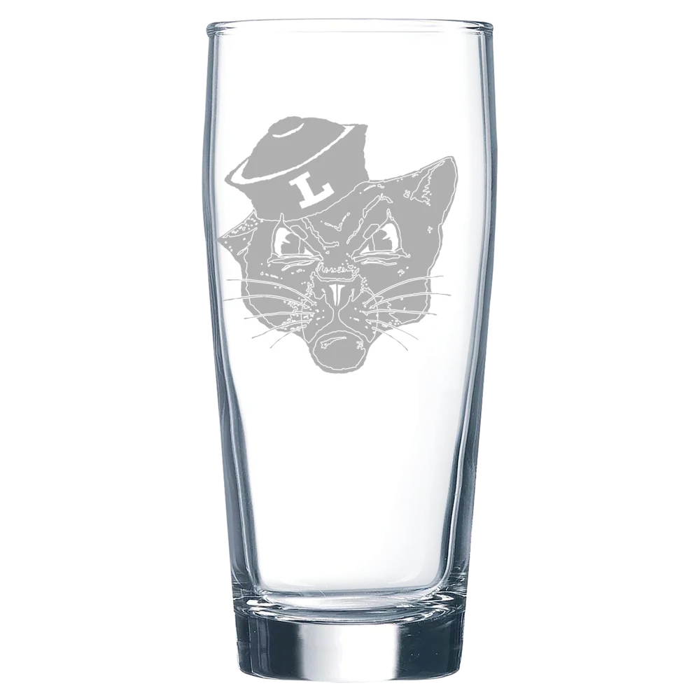 Linfield University Polar Camel 16 oz. Willi Becher Beer Glass