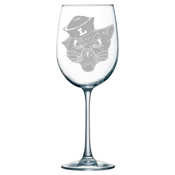 Linfield University Polar Camel 19 oz. Wine Glass