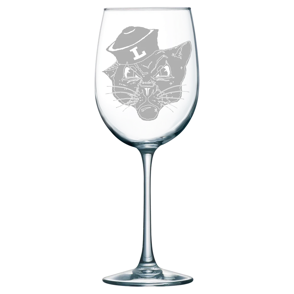 Linfield University Polar Camel 19 oz. Wine Glass