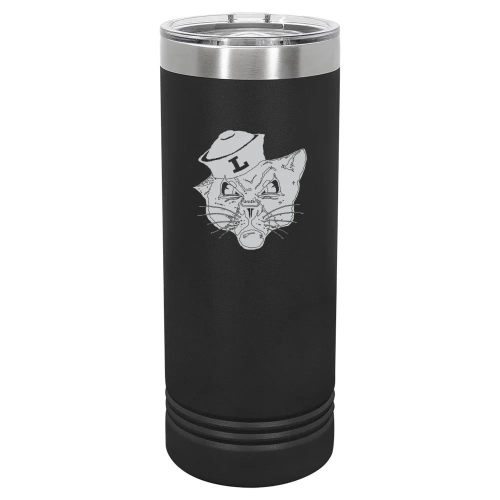 Linfield University Polar Camel 22 oz. Skinny Tumbler with Slider Lid