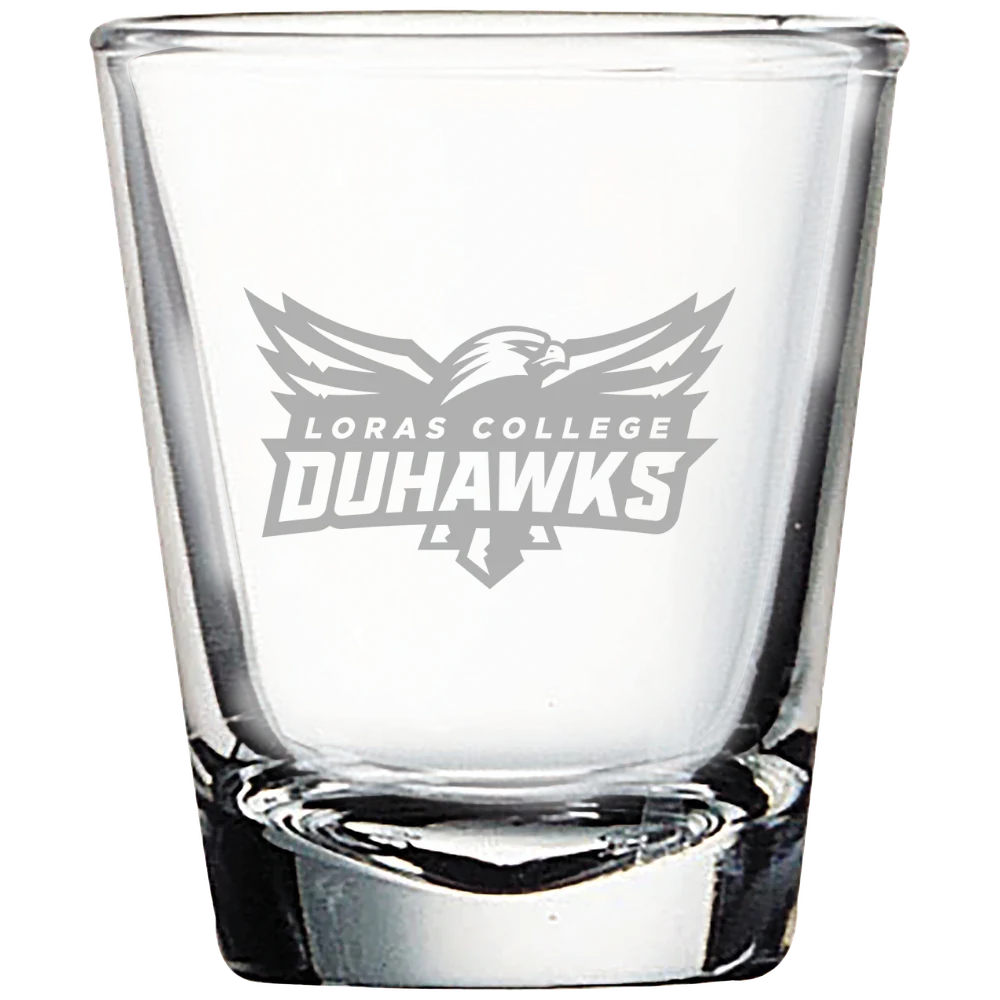 Loras College Polar Camel 1.7 oz. Shot Glass