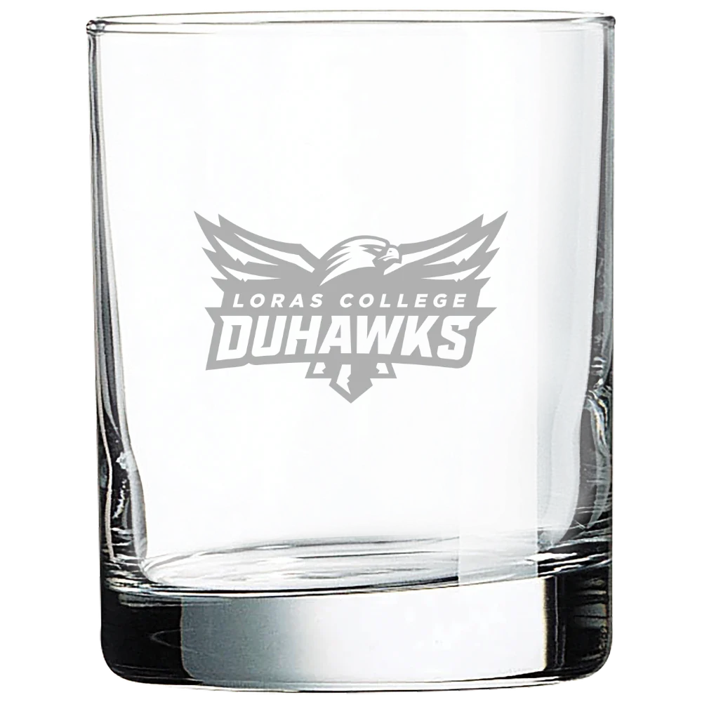Loras College Polar Camel 10 1/2 oz. On The Rocks Glass