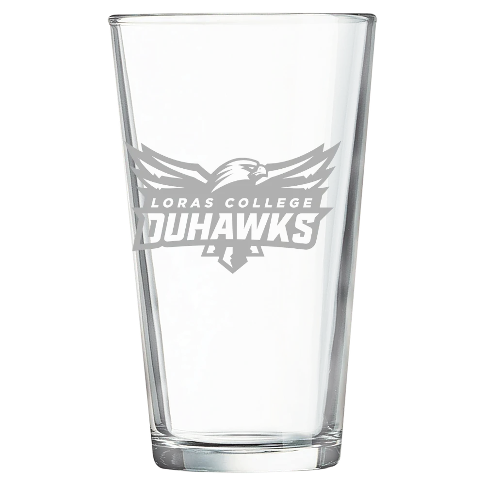 Loras College Polar Camel 16 oz. Pint Mixing Glass