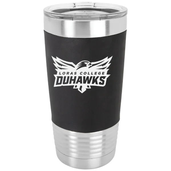 Loras College Polar Camel 20 oz. Silicone Grip Tumbler with Standard Lid