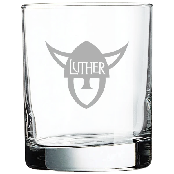 Luther College Polar Camel 10 1/2 oz. On The Rocks Glass