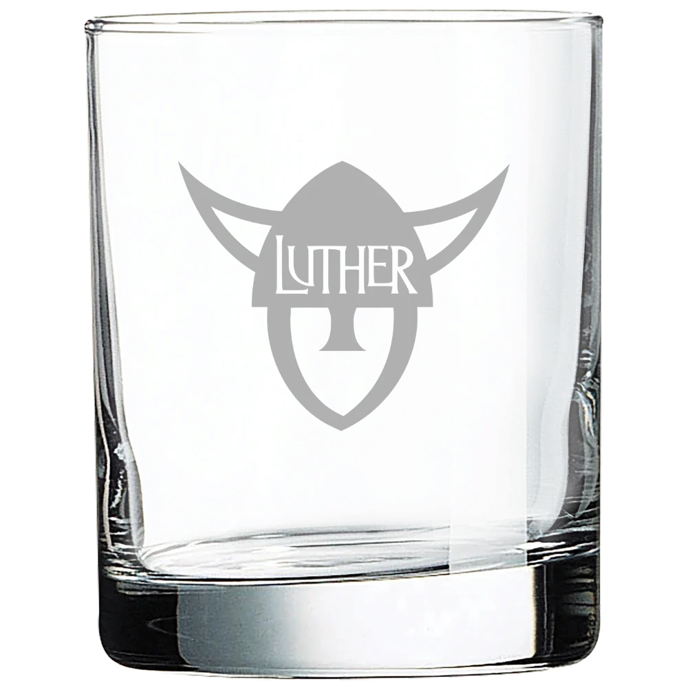 Luther College Polar Camel 10 1/2 oz. On The Rocks Glass