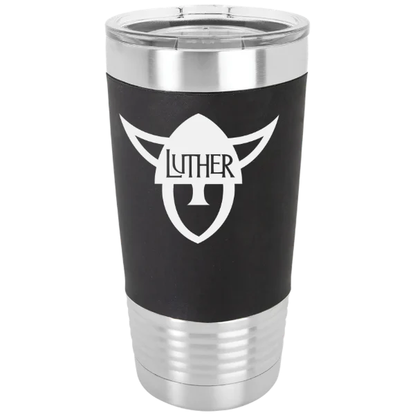 Luther College Polar Camel 20 oz. Silicone Grip Tumbler with Standard Lid