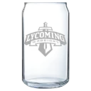 Lycoming College Polar Camel 16 oz. Can Glass
