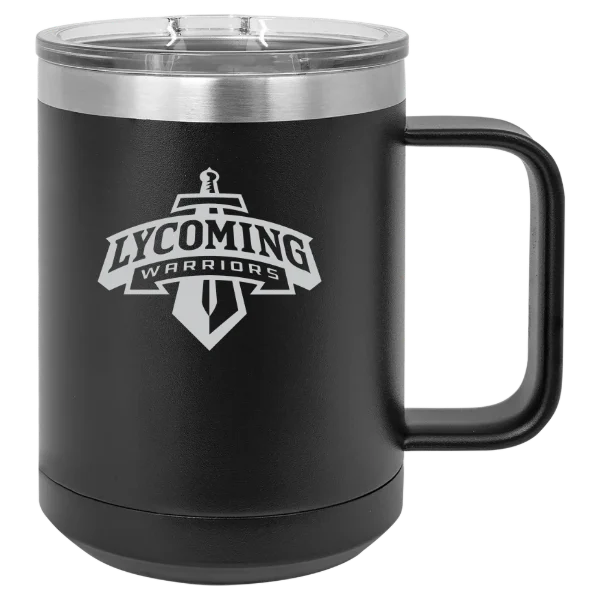 Lycoming College Polar Camel 15 oz. Mug with Slider Lid