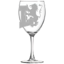 Lyon College Polar Camel 10 1/2 oz. Wine Glass