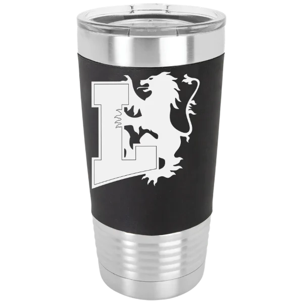 Lyon College Polar Camel 20 oz. Silicone Grip Tumbler with Standard Lid