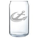 Maine Maritime Academy Polar Camel 16 oz. Can Glass