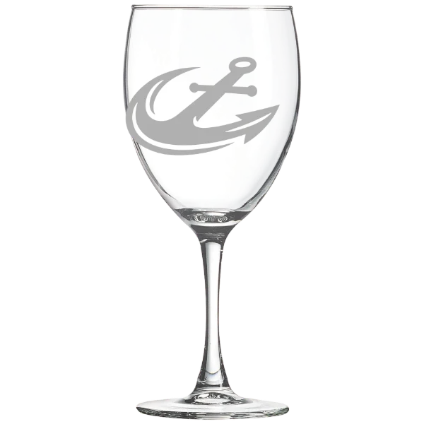 Maine Maritime Academy Polar Camel 10 1/2 oz. Wine Glass