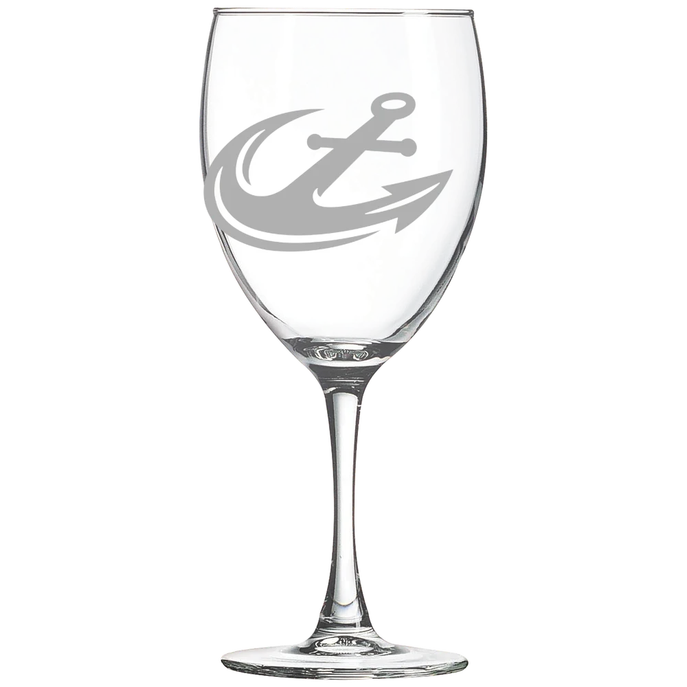 Maine Maritime Academy Polar Camel 10 1/2 oz. Wine Glass