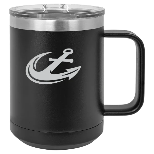 Maine Maritime Academy Polar Camel 15 oz. Mug with Slider Lid
